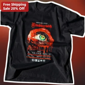 Knocked Loose Blinding Faith I'm Haunted By The Spirit Again Graphic Tee available at our Los Angeles warehouse