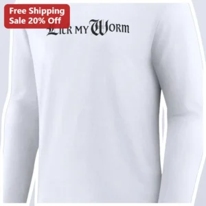 Lick My Worm Long Sleeve Tee Alexander Skarsgard Wicker Meme Gift available at our Los Angeles warehouse