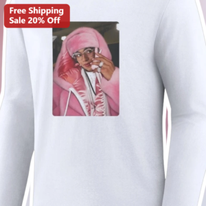 Lil Nas X Sweatshirt Montero Era Pink Aesthetic Fan Merch Gift available at our Los Angeles warehouse