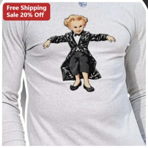Little Lord Fauntleroy Tee Vintage Cartoon Boy in...