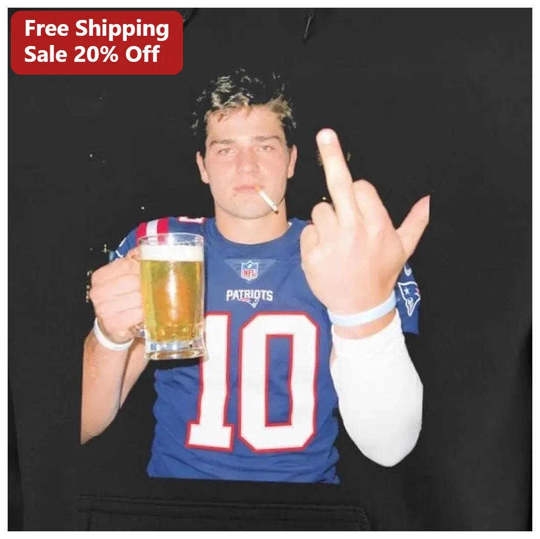 Mac Jones New England Patriots Hoodie NFL Fan Apparel — Los Angeles Mac Jones New England Patriots Hoodie NFL Fan Apparel available at our Los Angeles warehouse