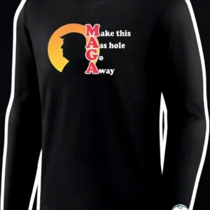 Make This A$$ Hole Go Away Long Sleeve Shirt Funny Sarcastic Gift for Introverts available at our Los Angeles warehouse