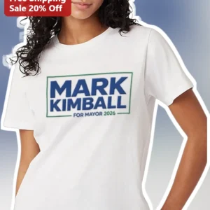Mark Kimball for Mayor Tee Netflix Animals Movie Merch Fan Shirt available at our Los Angeles warehouse