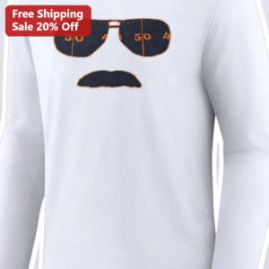 Measuring Tape Sunglasses Mustache Long Sleeve Tee Funny Birthday Gift for Men Turning 30 or 50 available at our Los Angeles warehouse