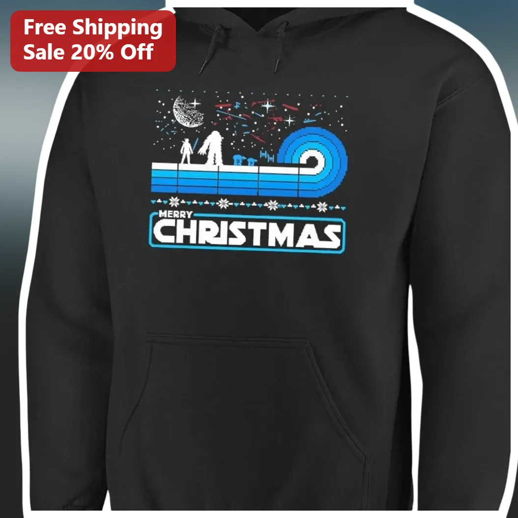 Merry Christmas Hoodie Star Wars Luke Skywalker Chewbacca Re — Los Angeles Merry Christmas Hoodie Star Wars Luke Skywalker Chewbacca Retro Synthwave Holiday Gift available at our Los Angeles warehouse