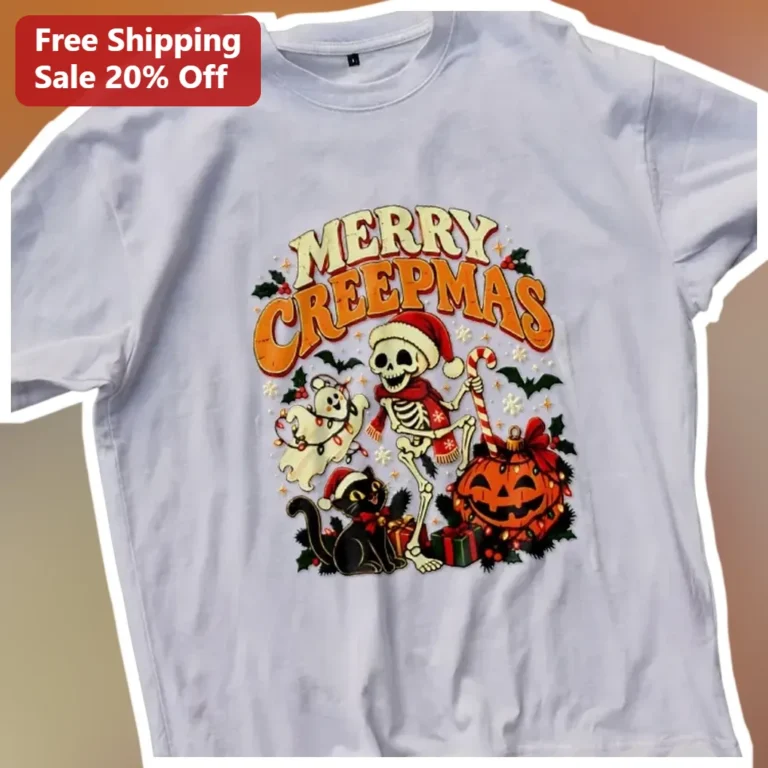 Halloween shirts you can keep wearing through Christmas