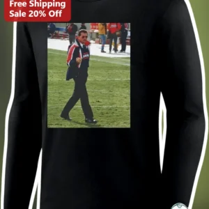 Mike Ditka Long Sleeve Shirt Vintage Chicago Bears NFL Coach Fan Gear available at our Los Angeles warehouse