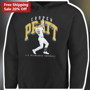 Milwaukee Baseball #12 Hoodie Cooper Pratt Personalized Gift for Men available at our Los Angeles warehouse