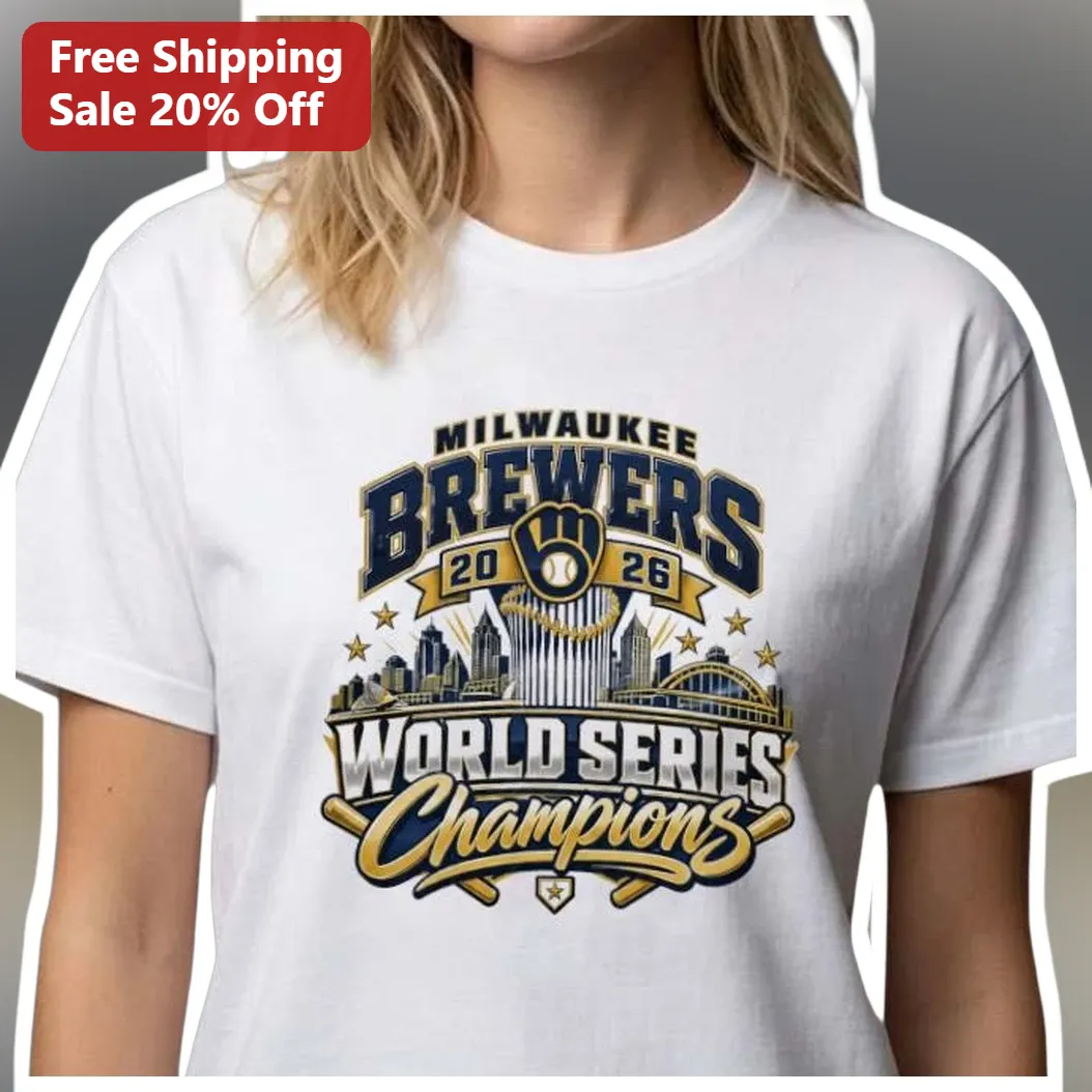 Milwaukee Brewers World Series Champions Tee Vintage Basebal — Los Angeles Milwaukee Brewers World Series Champions Tee Vintage Baseball Fan Gift available at our Los Angeles warehouse