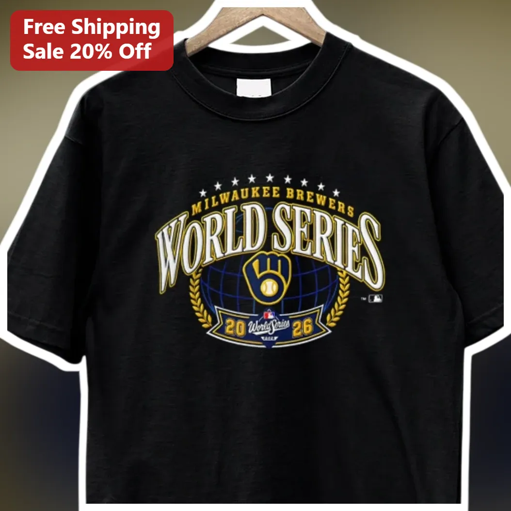 Milwaukee Brewers World Series Tee 2026 Baseball Fan Gift Vi — Los Angeles Milwaukee Brewers World Series Tee 2026 Baseball Fan Gift Vintage Championship Shirt available at our Los Angeles warehouse