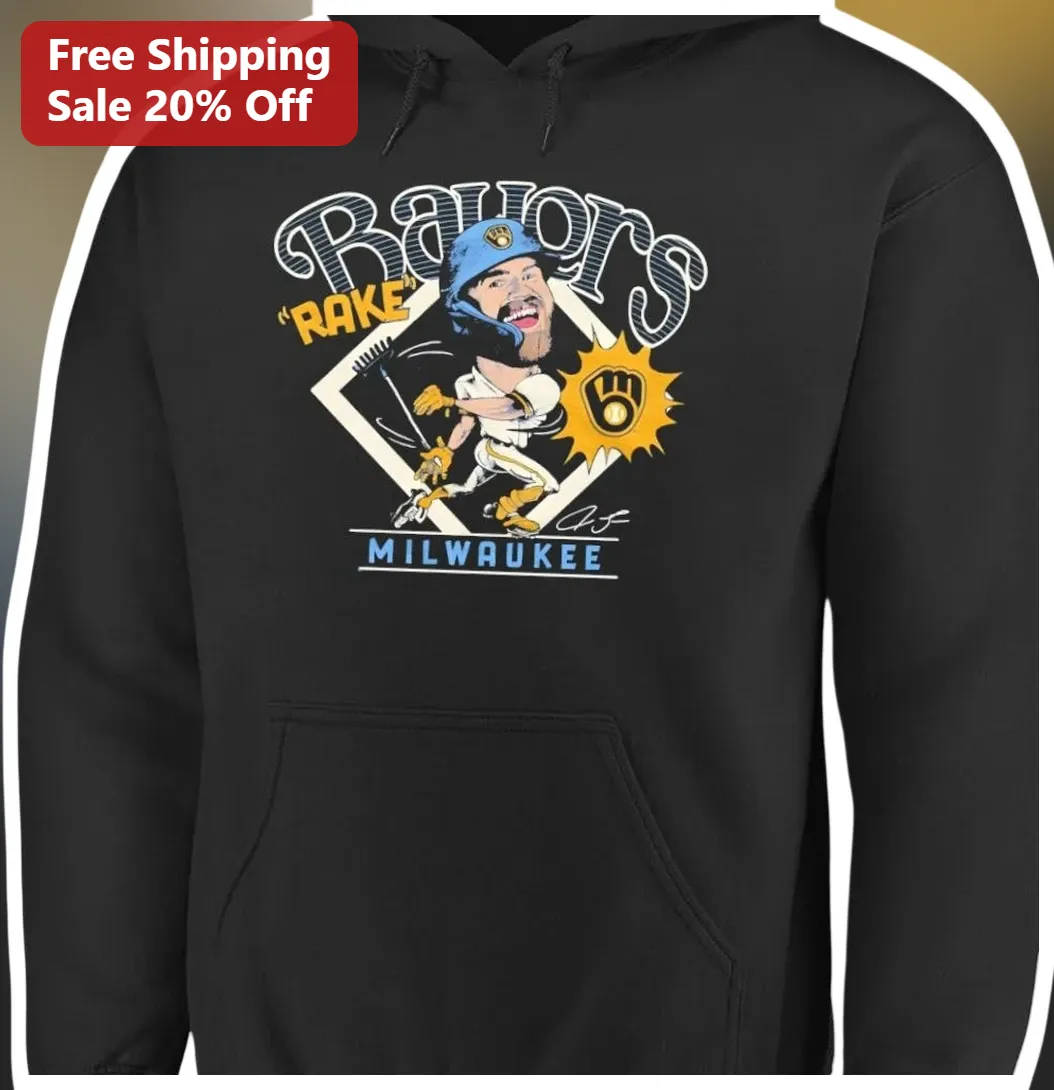Milwaukee Rake Balls Christian Yelich Hoodie Funny Baseball — Los Angeles Milwaukee Rake Balls Christian Yelich Hoodie Funny Baseball Fan Pullover available at our Los Angeles warehouse