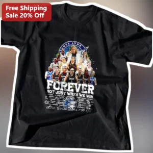 Minnesota Lynx Forever Not Just When We Win Tee WNBA Fan Apparel available at our Los Angeles warehouse