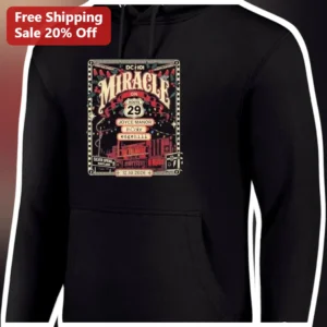 Miracle On Route 29 Hoodie Vintage Concert Poster...