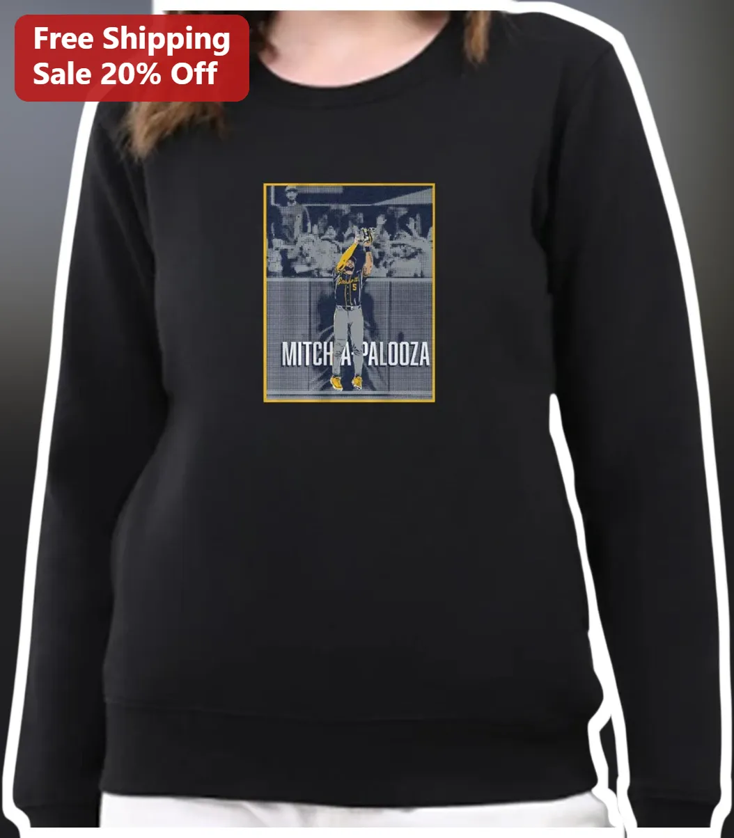 Mitch A Palooza Mitch Keller Pirates Baseball Sweatshirt available at our Los Angeles warehouse