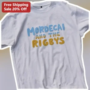 Mordecai And The Rigbys Party Tonight Band Tee Regular Show Cartoon Fan Gift available at our Los Angeles warehouse