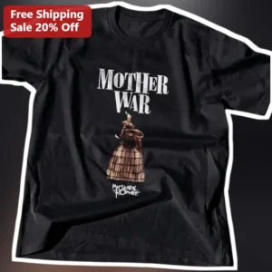 Mother War My Chemical Romance Tee Vintage Black Parade Emo Band Merch Distressed Graphic Shirt available at our Los Angeles warehouse