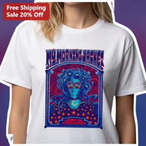 My Morning Jacket Psychedelic Retro Band Tee Indie Rock Concert Merch Gift available at our Los Angeles warehouse