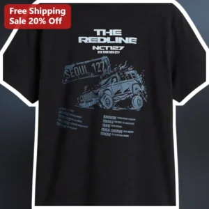 NCT The Redline Neo City 5th Tour Tee available at our Los Angeles warehouse