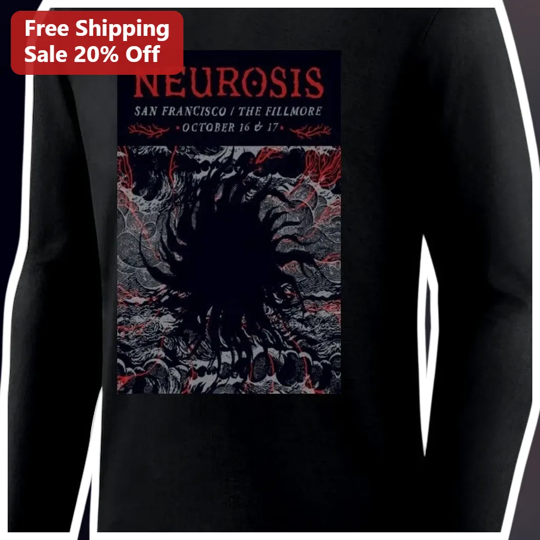 Neurosis San Francisco The Fillmore Oct 16 17 Long Sleeve Te — Los Angeles Neurosis San Francisco The Fillmore Oct 16 17 Long Sleeve Tee available at our Los Angeles warehouse