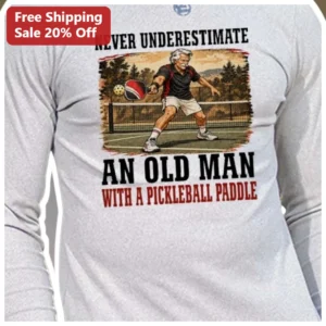 Never Underestimate An Old Man With A Pickleball...