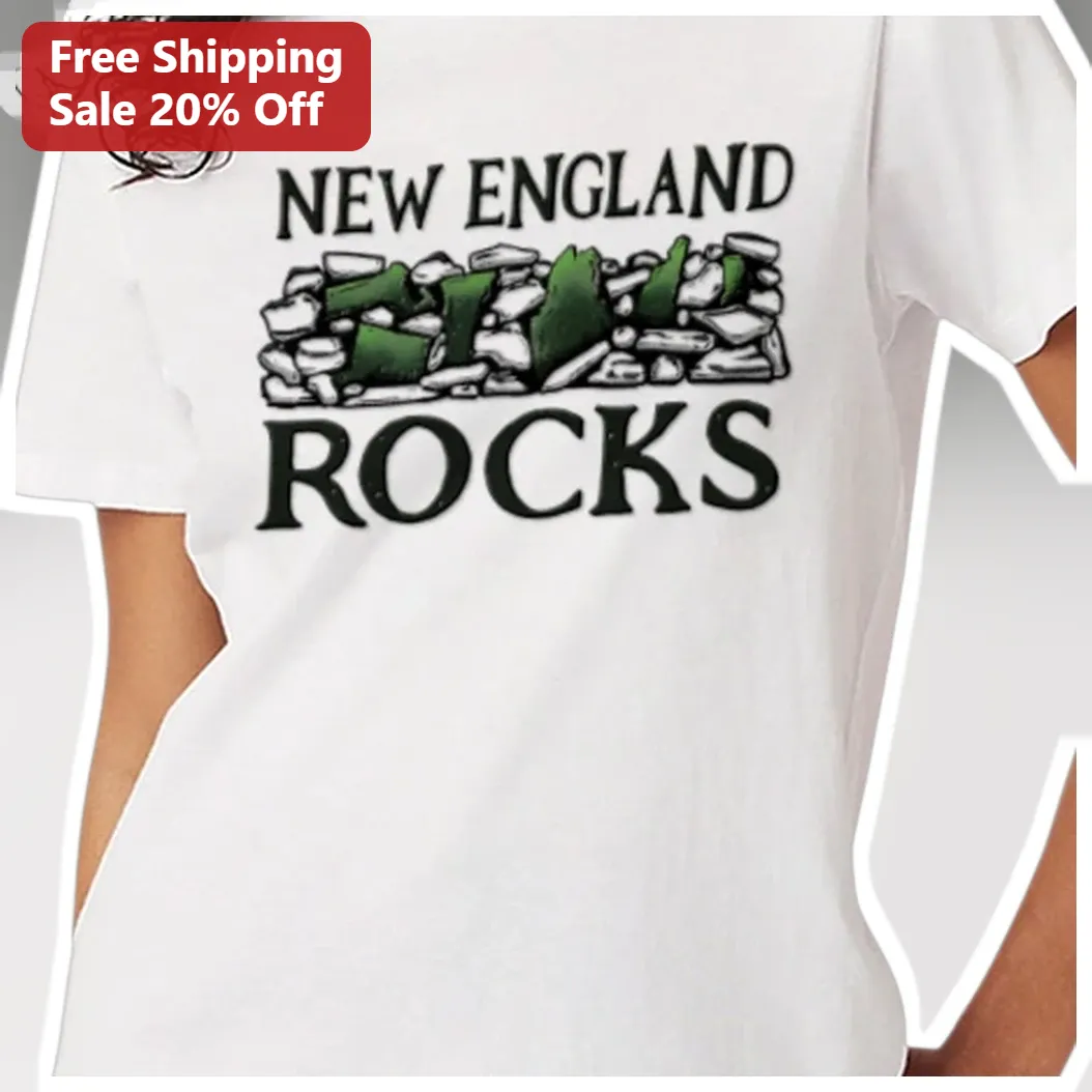 New England Rocks Tee Maine Granite Pine Tree Regional Pride — Los Angeles New England Rocks Tee Maine Granite Pine Tree Regional Pride Gift available at our Los Angeles warehouse