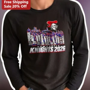 Newcastle Knights Long Sleeve Tee NRL Rugby League Fan Merchandise available at our Los Angeles warehouse