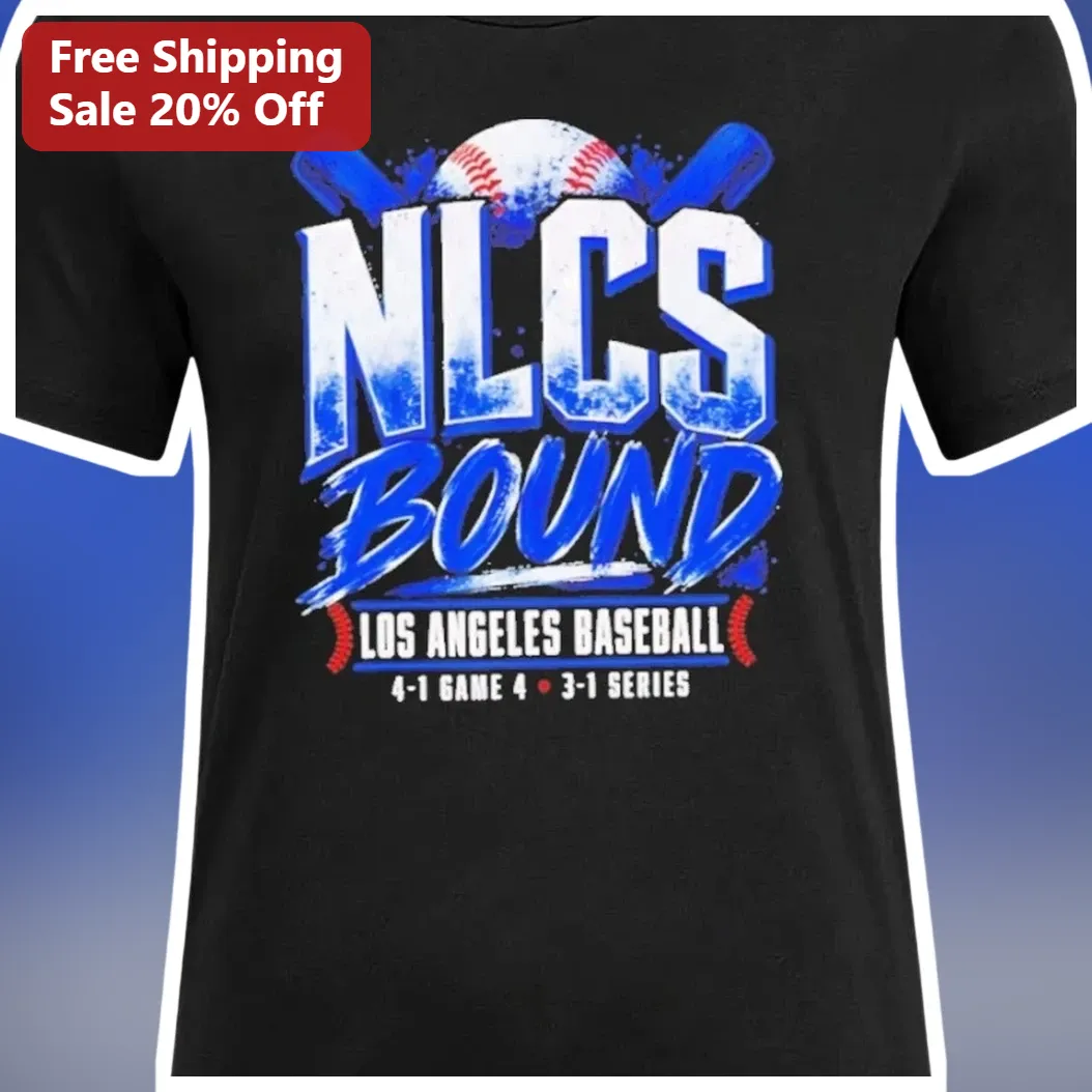 NLCS Bound Los Angeles Baseball Tee — Los Angeles NLCS Bound Los Angeles Baseball Tee available at our Los Angeles warehouse