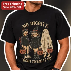 No Diggity Bout To Bag It Up Halloween...