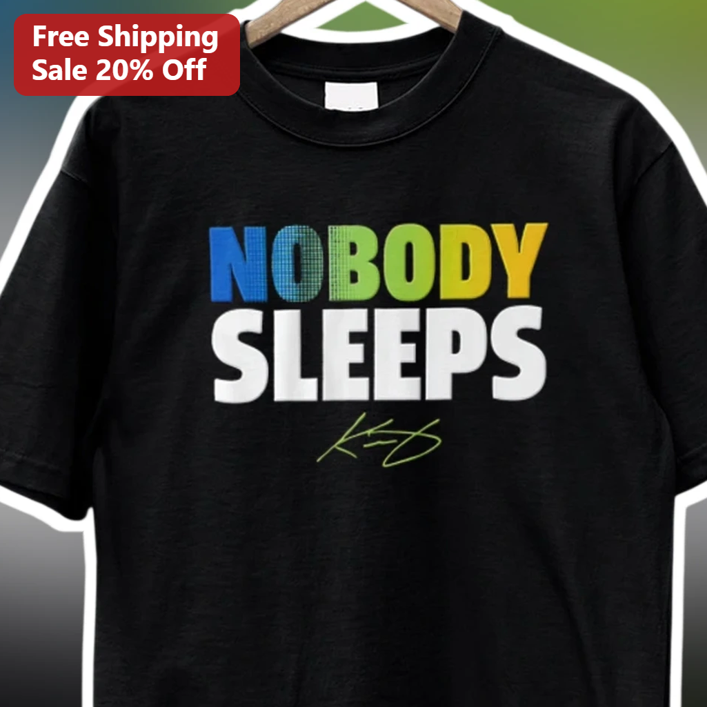 Nobody Sleeps KSI Signature Graphic Tee Streetwear Cotton Sh — Los Angeles Nobody Sleeps KSI Signature Graphic Tee Streetwear Cotton Shirt available at our Los Angeles warehouse