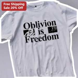 Oblivion is Freedom Charli XCX Inspired Graphic Tee available at our Los Angeles warehouse