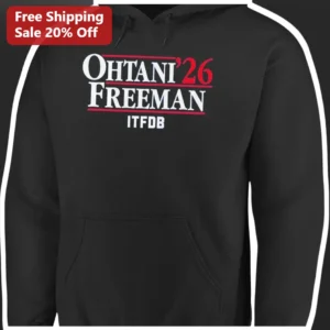Freeman ITFDB Hoodie Los Angeles Dodgers Fan Apparel available at our Los Angeles warehouse