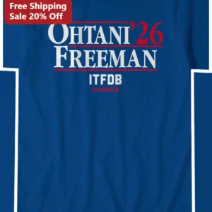 Freeman ITFDB Los Angeles Dodgers Tee available at our Los Angeles warehouse