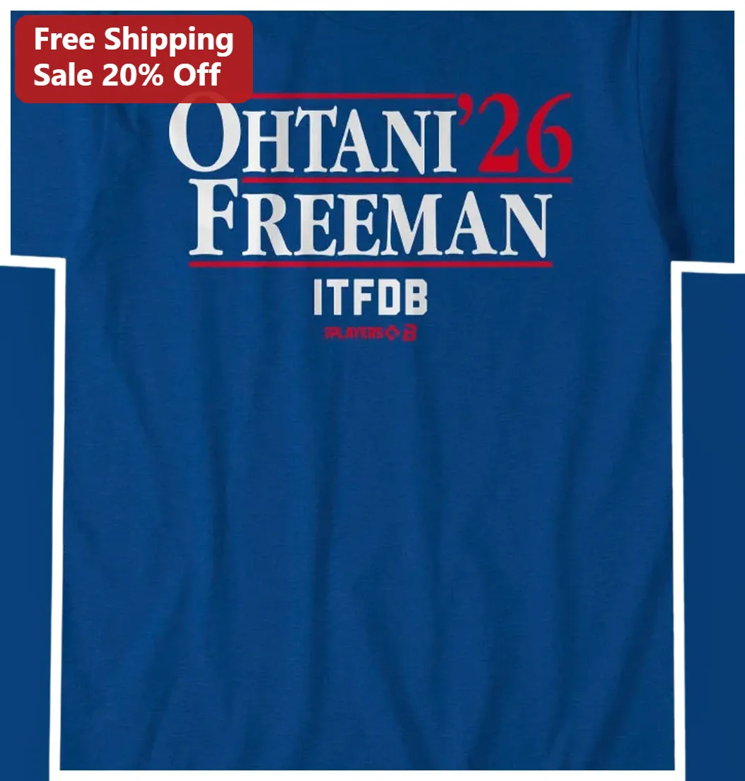 Freeman ITFDB Los Angeles Dodgers Tee — Los Angeles Freeman ITFDB Los Angeles Dodgers Tee available at our Los Angeles warehouse