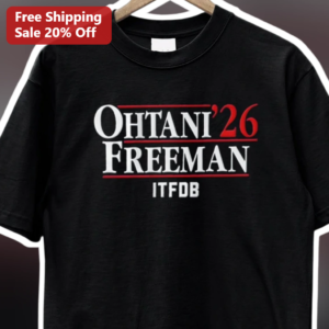FREEMAN ITFDB Shohei Ohtani Dodgers Graphic Tee available at our Los Angeles warehouse