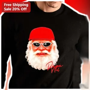 Papa Noel Long Sleeve Shirt Cool Santa Claus...