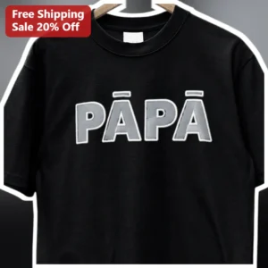 PĀPĀ Tee Māori Dad Shirt Father's Day Gift for Men Women Papa T-Shirt available at our Los Angeles warehouse