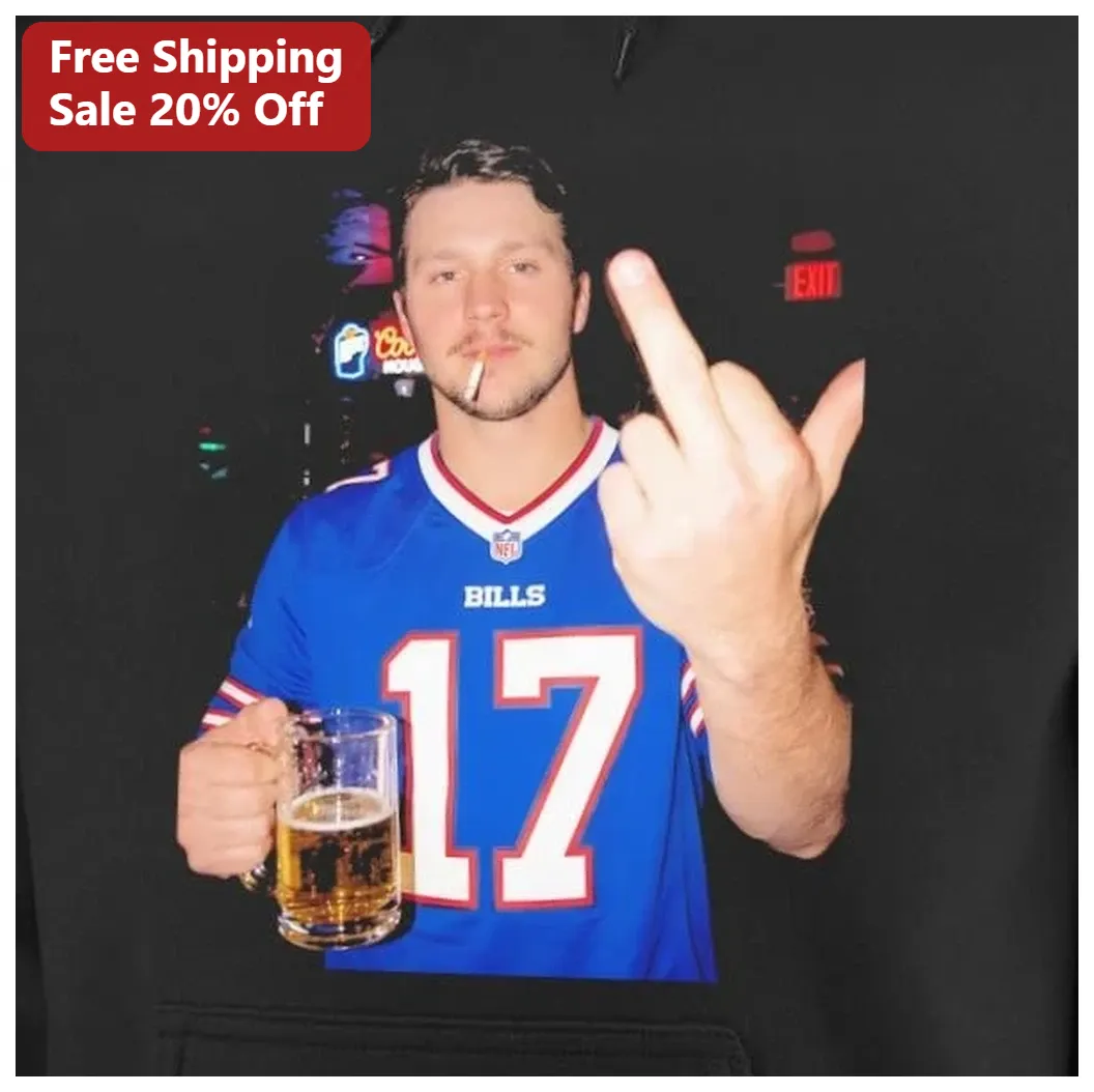 Patrick Mahomes Middle Finger Hoodie NFL Meme Parody Gift for Men available at our Los Angeles warehouse