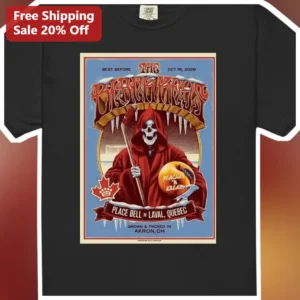 Peaches n' Kream Best Before Oct 16 2026 Grim Reaper Graphic Tee available at our Los Angeles warehouse