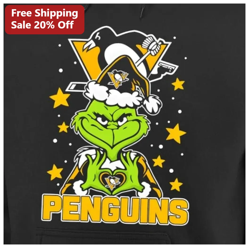 Penguins The Grinch Hoodie Penguins NHL Hockey Christmas Fan — Los Angeles Penguins The Grinch Hoodie Penguins NHL Hockey Christmas Fan Gift available at our Los Angeles warehouse