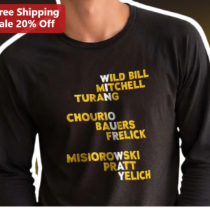 Personalized Name List Long Sleeve Tee Custom Family Reunion Gift available at our Los Angeles warehouse