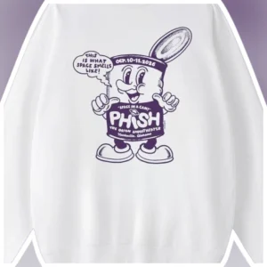 Phish Space in a Can This Is What Space Smells Like Sweatshirt available at our Los Angeles warehouse