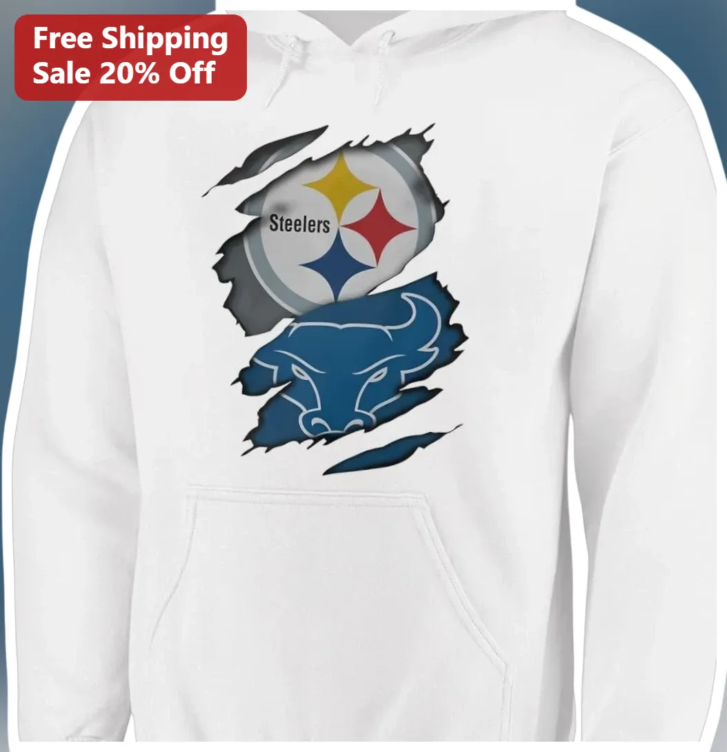 Steelers vs Buffalo Bills Rivalry Hoodie NFL AFC Fan Gift Pu — Los Angeles Steelers vs Buffalo Bills Rivalry Hoodie NFL AFC Fan Gift Pullover available at our Los Angeles warehouse