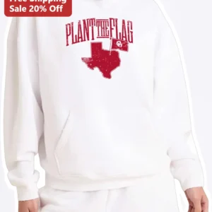 Plant The Flag Hoodie Texas Pride Vintage Distressed Graphic Pullover For Men Women available at our Los Angeles warehouse
