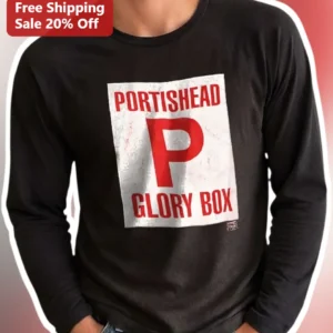 Portishead Glory Box Long Sleeve Tee Trip Hop Band Merch 90s Music Gift available at our Los Angeles warehouse