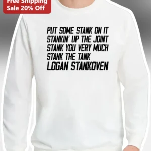 Put Some Stank On It Sweatshirt Funny Slang Meme Crewneck Gift for Men Women available at our Los Angeles warehouse