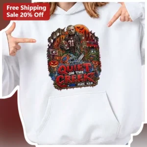 Quiet on the Creek Hoodie Jason Voorhees Packers...