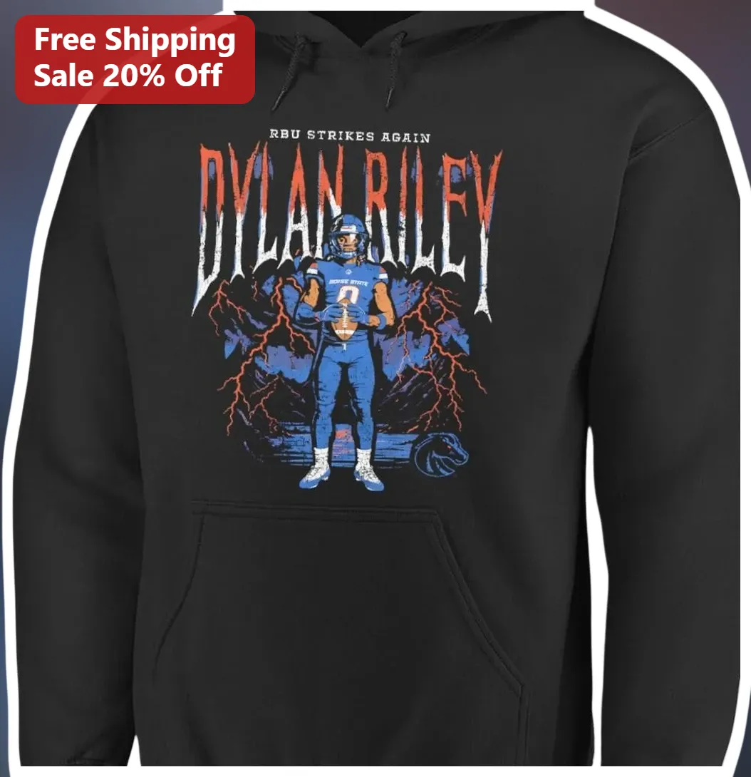 RBU STRIKES AGAIN Hoodie Boise State Broncos Football Fan Gear Custom Name Personalized Gift available at our Los Angeles warehouse