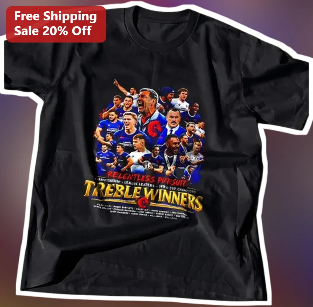 Relentless Pursuit Treble Winners Chelsea FC Enzo Maresca Gr — Los Angeles Relentless Pursuit Treble Winners Chelsea FC Enzo Maresca Graphic Tee available at our Los Angeles warehouse