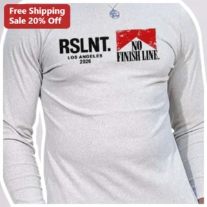 No Finish Line Long Sleeve Shirt for Runners Athletes available at our Los Angeles warehouse