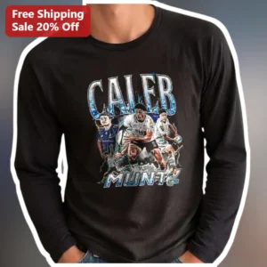 Rugby Player Collage Long Sleeve Tee Personalized Custom Name Gift for Rugby Fans available at our Los Angeles warehouse